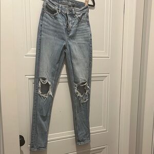 American Eagle Outfitters Mom Jeans Size 0/reg